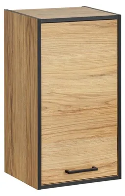 Image de Meuble haut de cuisine "Carballo" - Naturel/Noir - L 40 x H 72 cm