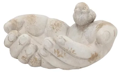 Produktbild von Vogelnapf - klein - Vogeltranke - beige - Futterstelle fur Gartenvogel