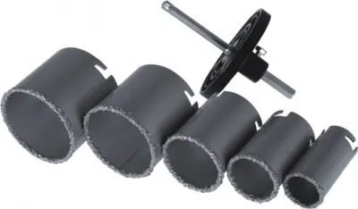 Immagine prodotto di Dedra Ded1517 Set Di Punzoni Con Punta In Tungsteno 33, 43, 53, 67, 73 Mm