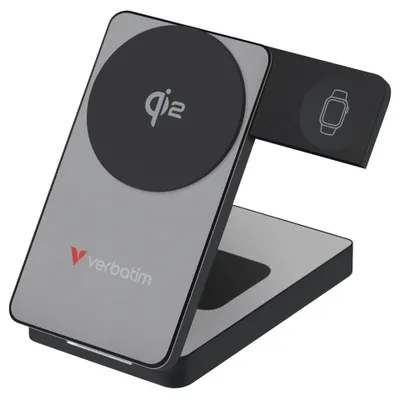 Image de Verbatim Foldable 3-in-1 magnet. wireless PB 10000mAh grey 32295