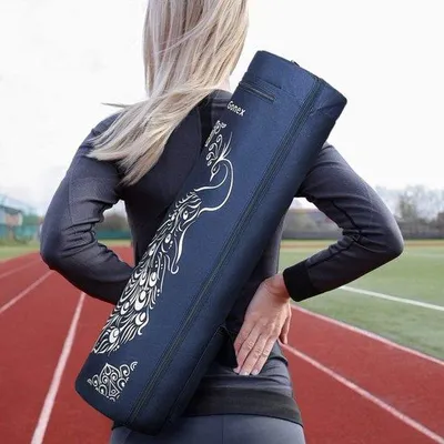 Obrázok produktu pre Famanu Yogatas taška s celopriehľadným zipsom – vodeodolná, s nastaviteľnými ramennými popruhmi