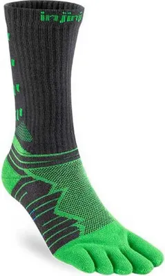 Produktbild von Injinji Ultra Run Crew Socken Grün EU 37-40 Grün EU 37-40