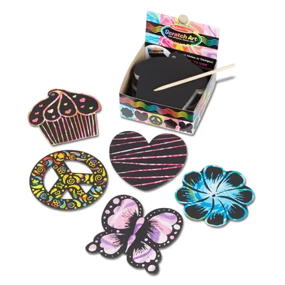 Produktbild von Melissa & Doug | Scratch Art Mini Notizen mit Freundschaftsthemen