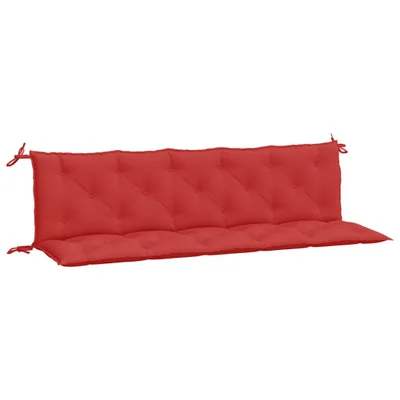 Zdjęcie produktu dla vidaXL Poduszki na ławkę ogrodową 2 szt. Czerwone 180x50x7 cm Tkanina Oxford
