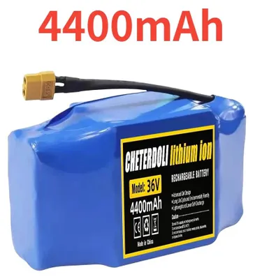 Produktbild von Wiederaufladbarer Lithium-Ionen-Akku - Hoverboard-Akku 36 V - 4400 mAh - 10S2P - Für E-Scooter, Hoverboard und Elektro-Einrad - RoHS