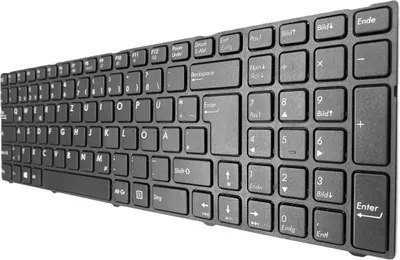 Produktbild von DEUTSCHE - Tastatur Keyboard kompatibel für Medion Akoya P7627