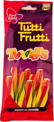 Produktbild von Red Band Tutti Frutti Twists Fruit Flavour 100g