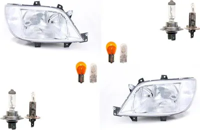 Produktbild von Scheinwerfer passend für Mercedes Sprinter 901 904 00-02 Leu. Set Li. Re 9018201061 A9018201061 9018201161 A9018201161 Johns