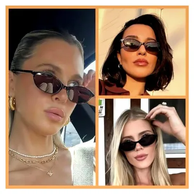 Produktbild von Retro ovale rechteckige Sonnenbrille für Damen und Herren, klassische Vintage-Brille, UV400 Schutz