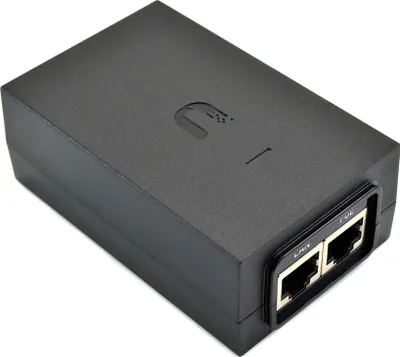 Produktbild von Ubiquiti POE-24-24W-G, Gigabit Ethernet, 1000 Mbit/s, Schwarz, 24 V, 100 - 240 V, 50/60 Hz