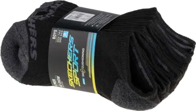 Produktbild von Skechers Boys 6pk No Show Socks S108264-BLK