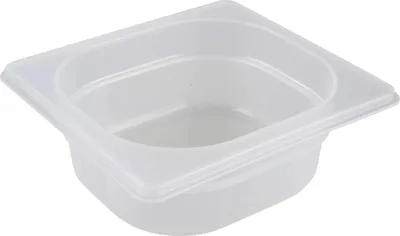 Zdjęcie produktu dla Pojemnik GN PUJADAS 1/6 polipropylen, głębokość: 65 mm, pojemność: 0,95 litra