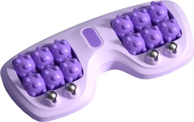 Immagine prodotto di Rullo di massaggio del piede fascite plantare sollievo tallone arco rilassamento agopressione per le donne viola viola