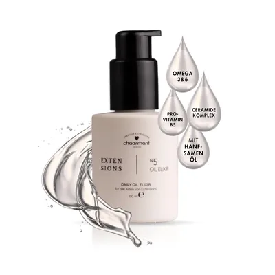 Produktbild von chaarmant Extensions Haaröl 100 ml – N5 Daily Oil Elixir für Extensions & Eigenhaar