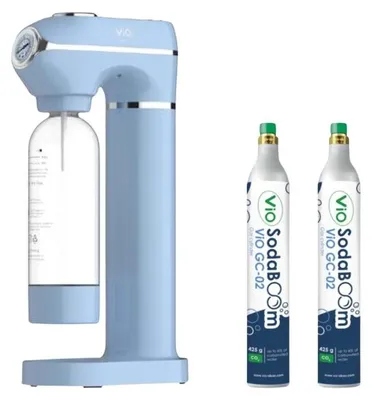 Zdjęcie produktu dla Saturator ViO SodaBoom SD-7006 blumarine + 2 Naboje CO2 425 g w zestawie