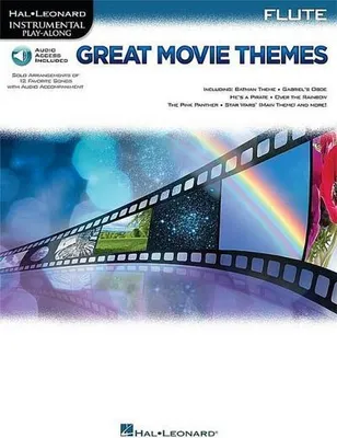 Produktbild von Great Movie Themes for Flute Instrumental Play-Along - Book/Online Audio
