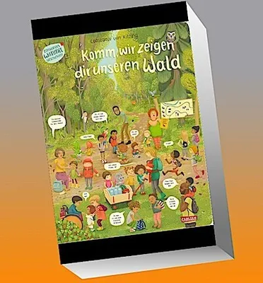 Immagine prodotto di Komm, wir zeigen dir unseren Wald (Constanze von Kitzings Wimmelgeschichten 2)