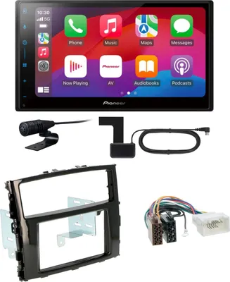 Produktbild von Pioneer SPH-DA77DAB CarPlay Android Auto Einbauset für Mitsubishi Pajero ab 2015