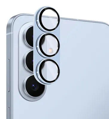 Immagine prodotto di Vetro protettivo per fotocamera, protezione per l'obiettivo, per Samsung Galaxy S26, vetro temperato 9H, HD, blu