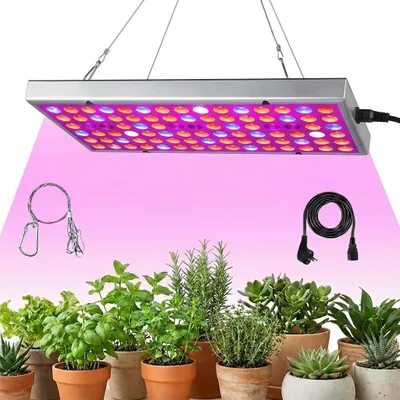 Obrázok produktu pre 25w 75leds Rastlinná lampa Led plné spektrum, Uv Rastlina Rastúca lampa Rastúce svetlo Rastlinné svetlo, Kultivačné svetlo pre rastliny Kvitnúce pestovanie Skleník