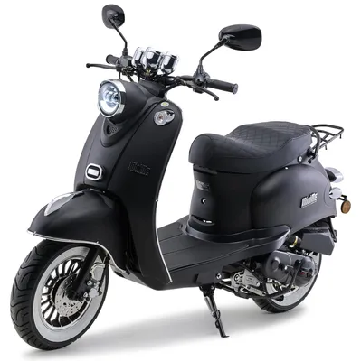 Produktbild von Motorroller 50 ccm Burnout MiniMe 2.0 Mattschwarz 45 km/h