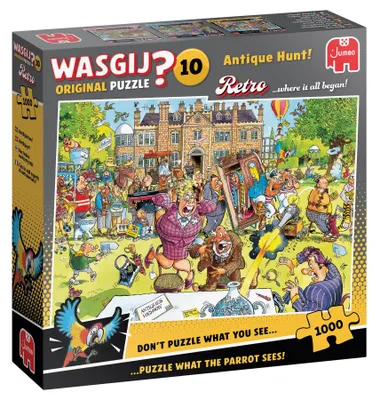 Produktbild von Wasgij Retro Original 10 - Antiquitätenjagd - Puzzle 1000 Teile