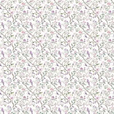 Obrázok produktu pre Papierové obrúsky 33 x 33 cm, 3-vrstvové, vzor vtáky a kvety, 20 kusov