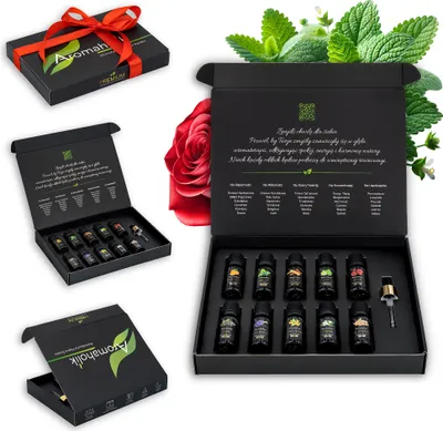 Obrázok produktu pre Sada éterických olejov pre zvlhčovače vzduchu/difúzory 10 x 10 ml