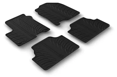 Immagine prodotto di Set di tappetini in gomma compatibile con Hyundai Kona 10/17>06/23
