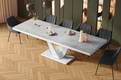 Produktbild von Design Esstisch Tisch HEV-111 ausziehbar 160 bis 256 cm
