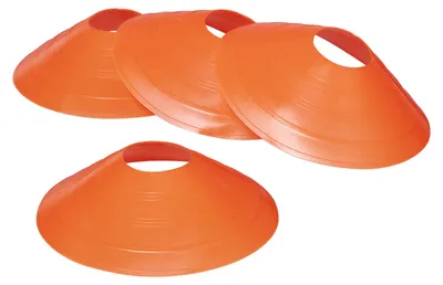 Obrázok produktu pre Športový kužeľ Best Sporting, oranžový, výška 5 cm, balenie po 4 kusoch