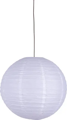 Produktbild von Näve Leuchten Papierleuchte "PING PONG" d:50cm Papierleuchte "PING PONG" d:50cm Papierleuchte "PING PONG" d:50cm, Leuchtenschirm im Asia Style, aus Metall und Papier in weiß, 50 cm hoch, Ø 50 cm, für E27 -Fassung