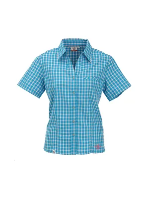 Produktbild von Maul - Sandnes 2 - Damen Outdoor Bluse - blau kariert