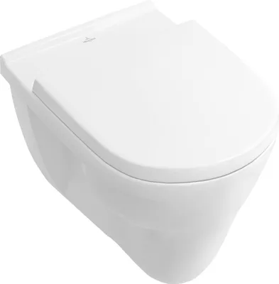 Produktbild von Villeroy & Boch O.novo Flachspülklosett 566210 360x - 560mm wandhängend Abgang waagr. Weiß Alpin ceramicplus - 566210R1