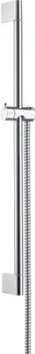 Immagine prodotto di hansgrohe Unica barre de douche Crometta 65 cm avec flexible de douche, chromé, 27615000, 27615000