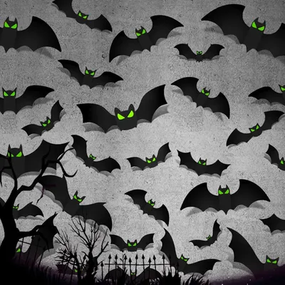 Produktbild von 96 Stš¹ck Halloween 3D Fledermaus Deko, Halloween Fledermaus im Dunkeln leuchtend, Flederm?use 3D Dekoration Aufkleber, Abnehmbare Halloween-Party-Fensterdekorationen