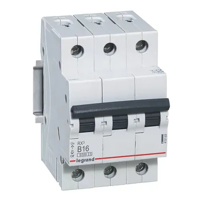 Produktbild von Legrand RX3 Stromunterbrecher Miniatur-Leistungsschalter Typ B 3