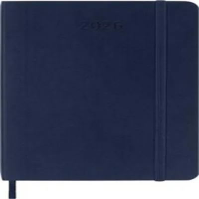Immagine prodotto di Moleskine Weekly Planner, Agenda Settimanale 2026 12 Mesi Con Spazio Per Note, Con Copertina Morbida e Chiusura Elastica, Formato Pocket 9x14, Colore Blu