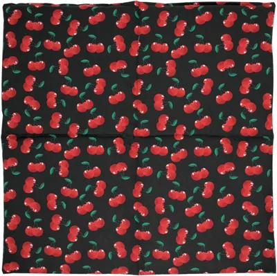 Produktbild von Rapssamenkissen 40x40cm 4-Kammer groß cherry-black - Wärmekissen - Körnerkissen