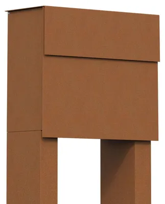 Produktbild von Standbriefkasten Molto in Rost