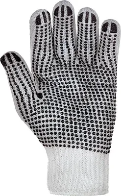 Produktbild von Strickhandsch.,einseitig genoppt, PES, Gr. 11