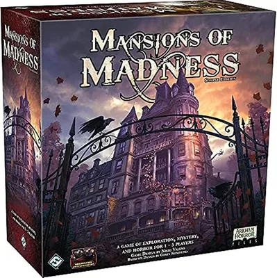Imagen del producto de Mansiones de la Locura, Segunda Edición, Juego de mesa, A partir de 14 años, De 1 a 5 jugadores, Duración del juego: 120-180 minutos