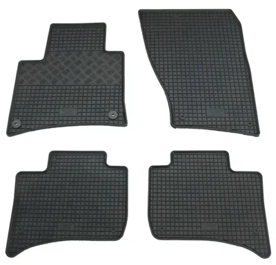 Gummifußmatten für Porsche Cayenne (2010-) + VW Touareg (2010-), 4-teilig
