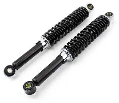 Produktbild von 1 Paar Federbeine Stoßdämpfer 340mm, hydraulisch gedämpft für Simson S50, S51, S53, S70, Schwalbe, Sperber, Habicht, Duo, Kreidler, Hercules, Zündapp