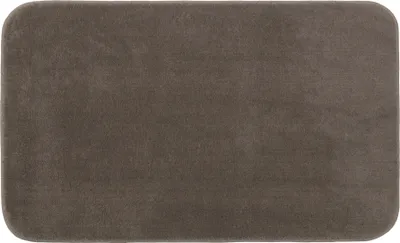 Produktbild von Badteppich Premium Microfaser rutschfest Rio Badmatte 60 x 100 cm - taupe (92)