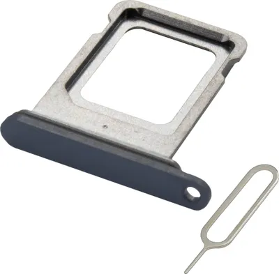 Produktbild von MMOBIEL SIM-Kartenhalter Für iPhone 15 Pro/15 Pro Max - SIM-Tray - Blau