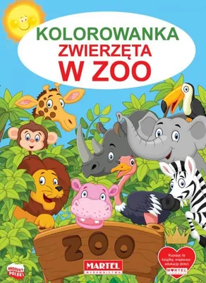 Obrázok produktu pre Malbuch A4 Zootiere 32 Blätter Martel 2008