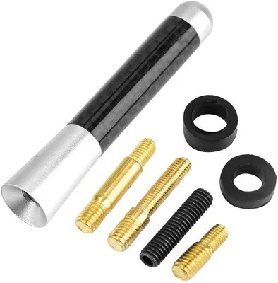 Obrázek produktu pro Bezdrátová anténa pro automobily - uhlíková vlákna - 7,6 cm - vyměnitelná anténa - univerzální - auto příslušenství