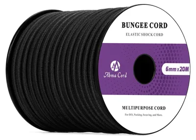 Immagine prodotto di Corda elastica da 6 mm, 20 metri, in gomma