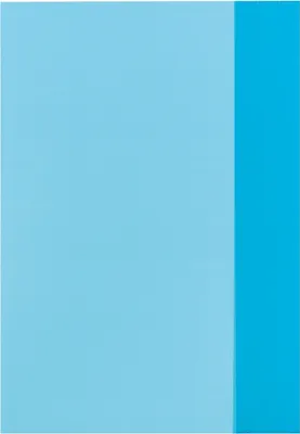 Produktbild von Heftumschlag A4 PP transparent blau Packung mit 25 Stück